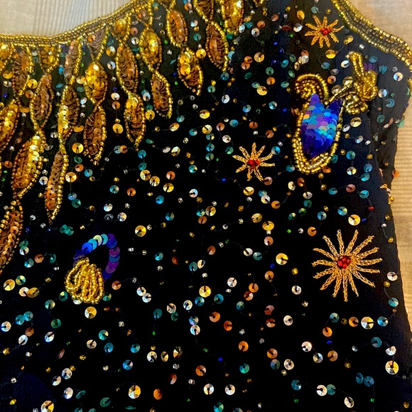 Vintage 90s Sequin Dresses - Picture 2 of 11
